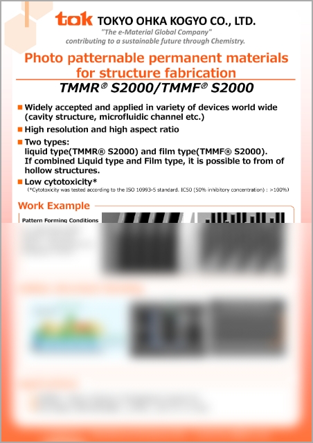 Structure Forming Photosensitive Permanent Film Materials