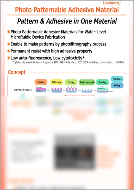 Photosensitive Adhesive Materials