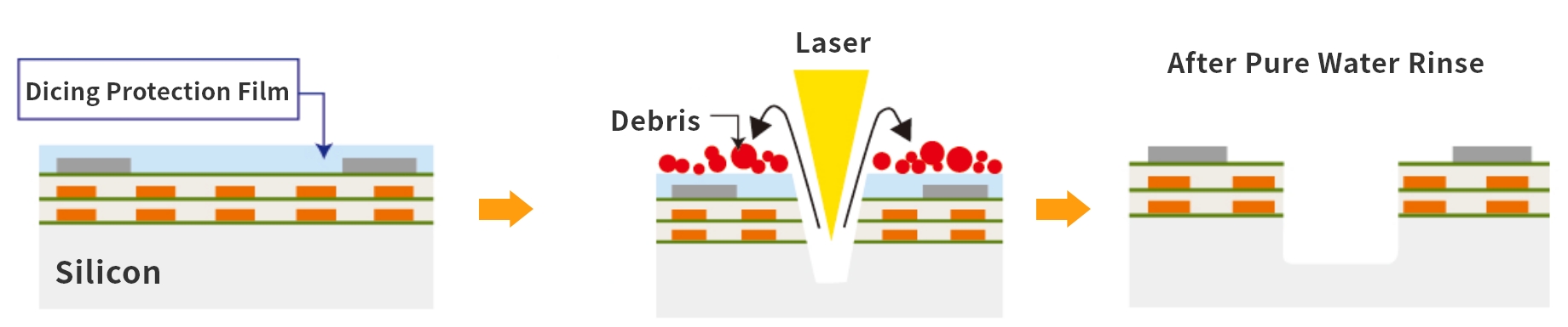 With Dicing Protection Film